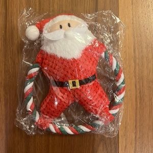 NWOT Santa Dog Toy